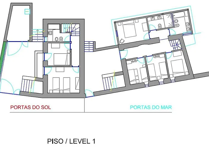 Casas Portas Do Mar E Portas Do Sol * Sao Roque do Pico